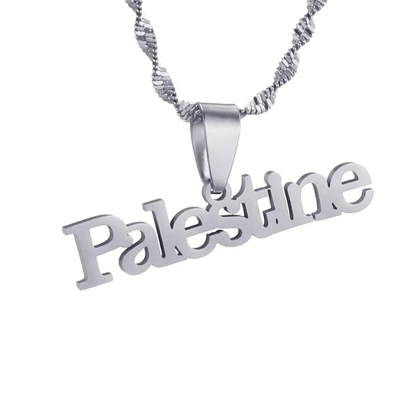 Palestine Pendant Necklace