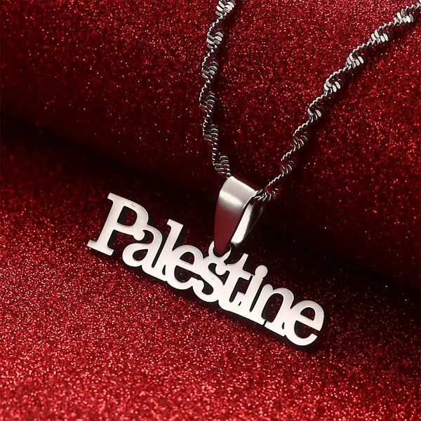 Palestine Pendant Necklace