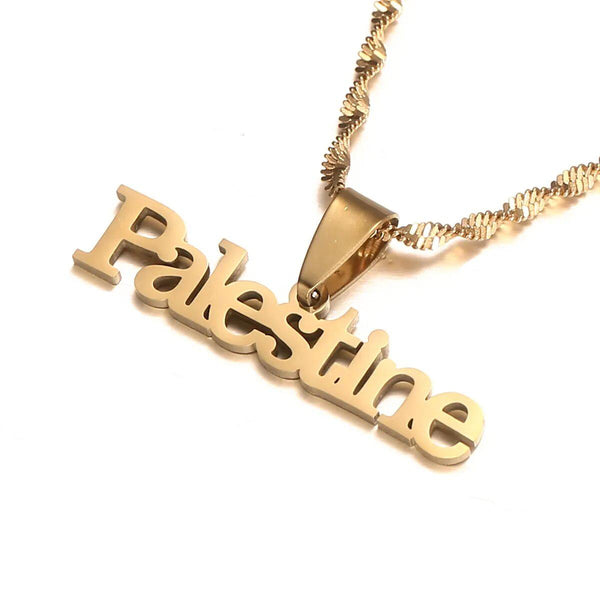 Palestine Pendant Necklace