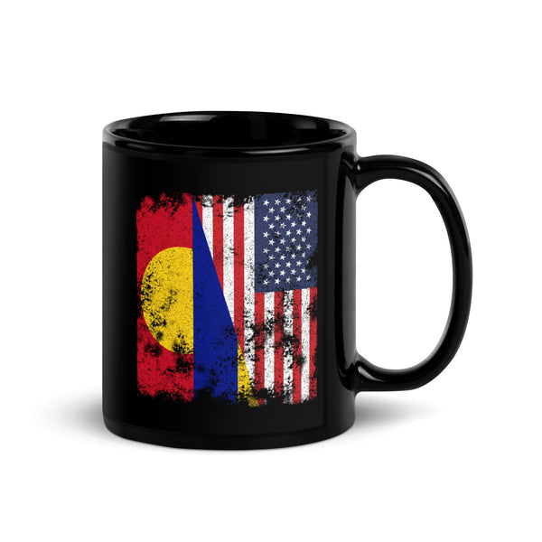 Palmyra Atoll USA Flag Mug