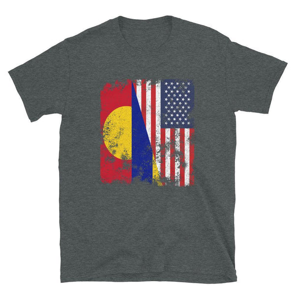 Palmyra Atoll USA Flag T-Shirt