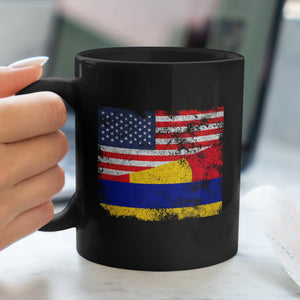 Palmyra Atoll USA Flag Mug