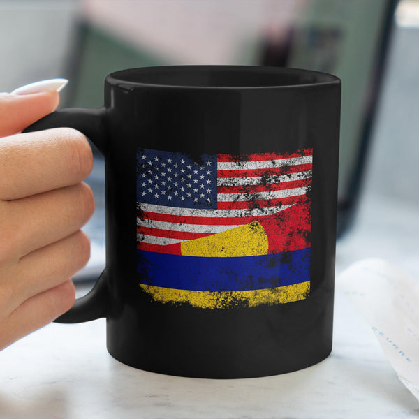 Palmyra Atoll USA Flag Mug