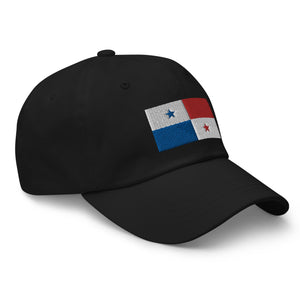 Panama Flag Cap - Adjustable Embroidered Dad Hat