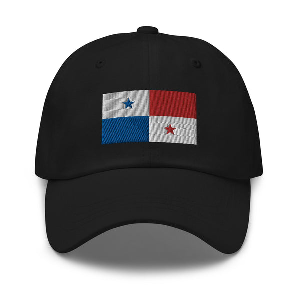 Panama Flag Cap - Adjustable Embroidered Dad Hat