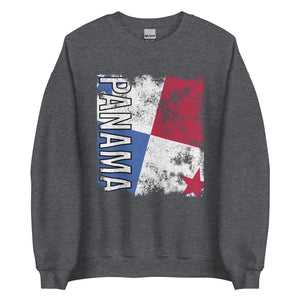 Panama Flag - Distressed Flag Sweatshirt