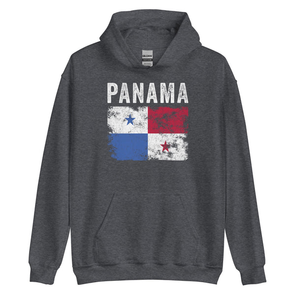 Panama Flag Distressed - Panamanian Flag Hoodie