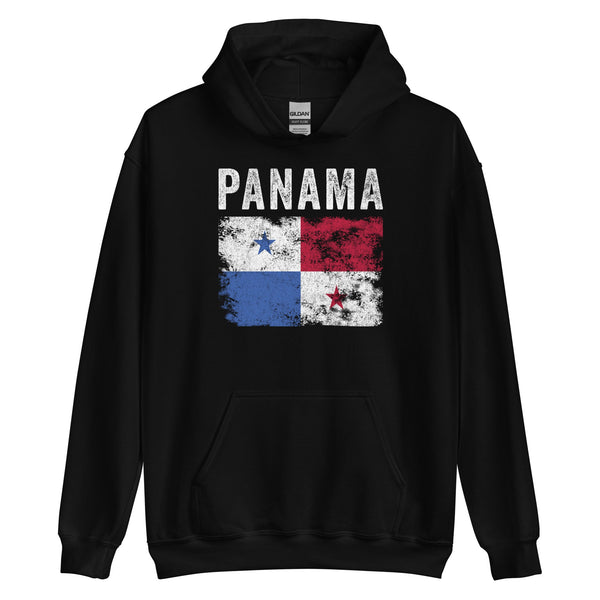 Panama Flag Distressed - Panamanian Flag Hoodie