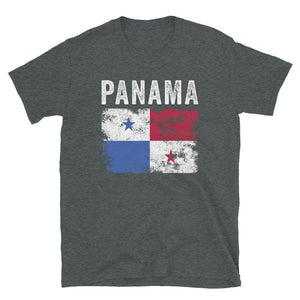 Panama Flag Distressed - Panamanian Flag T-Shirt