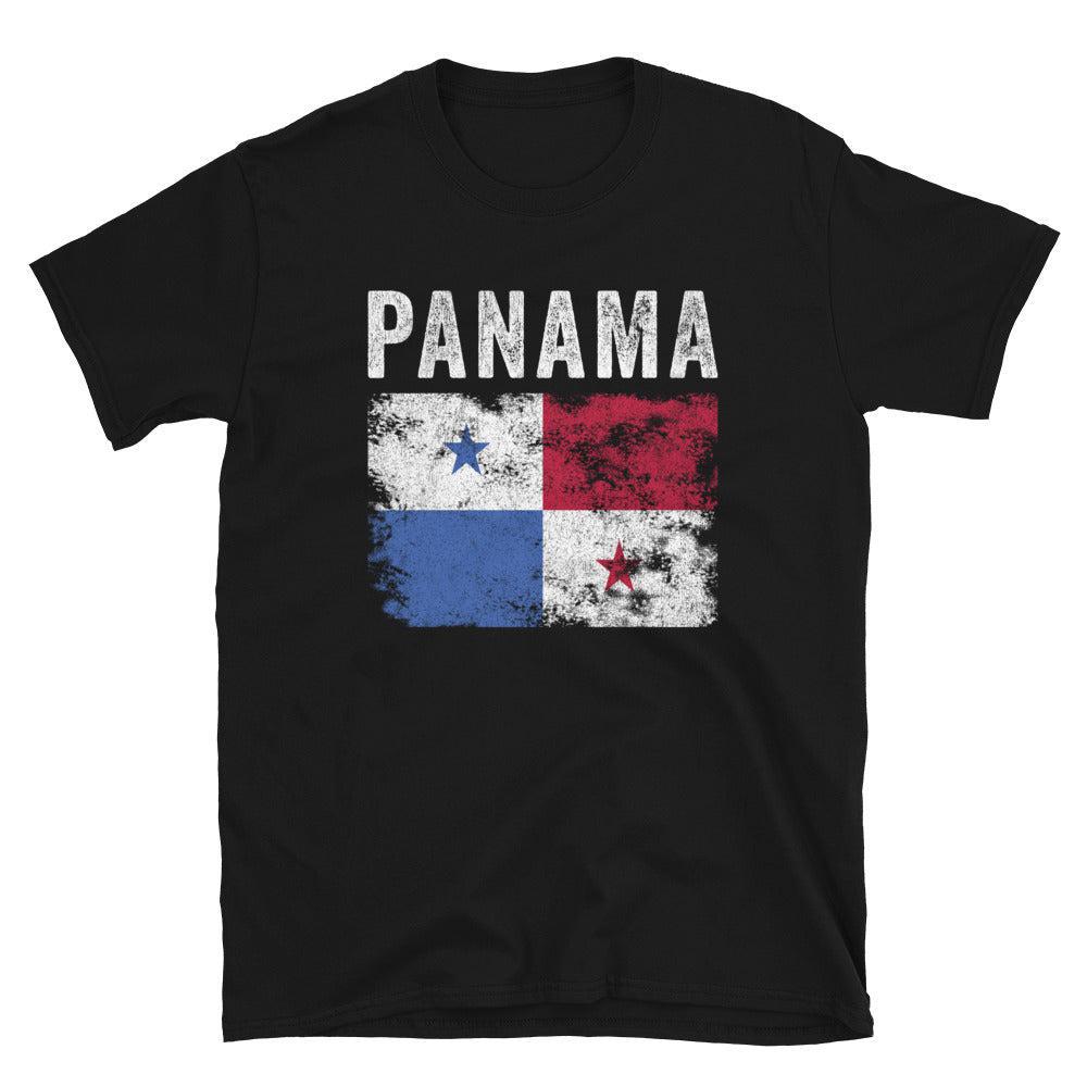 Panama Flag Distressed - Panamanian Flag T-Shirt