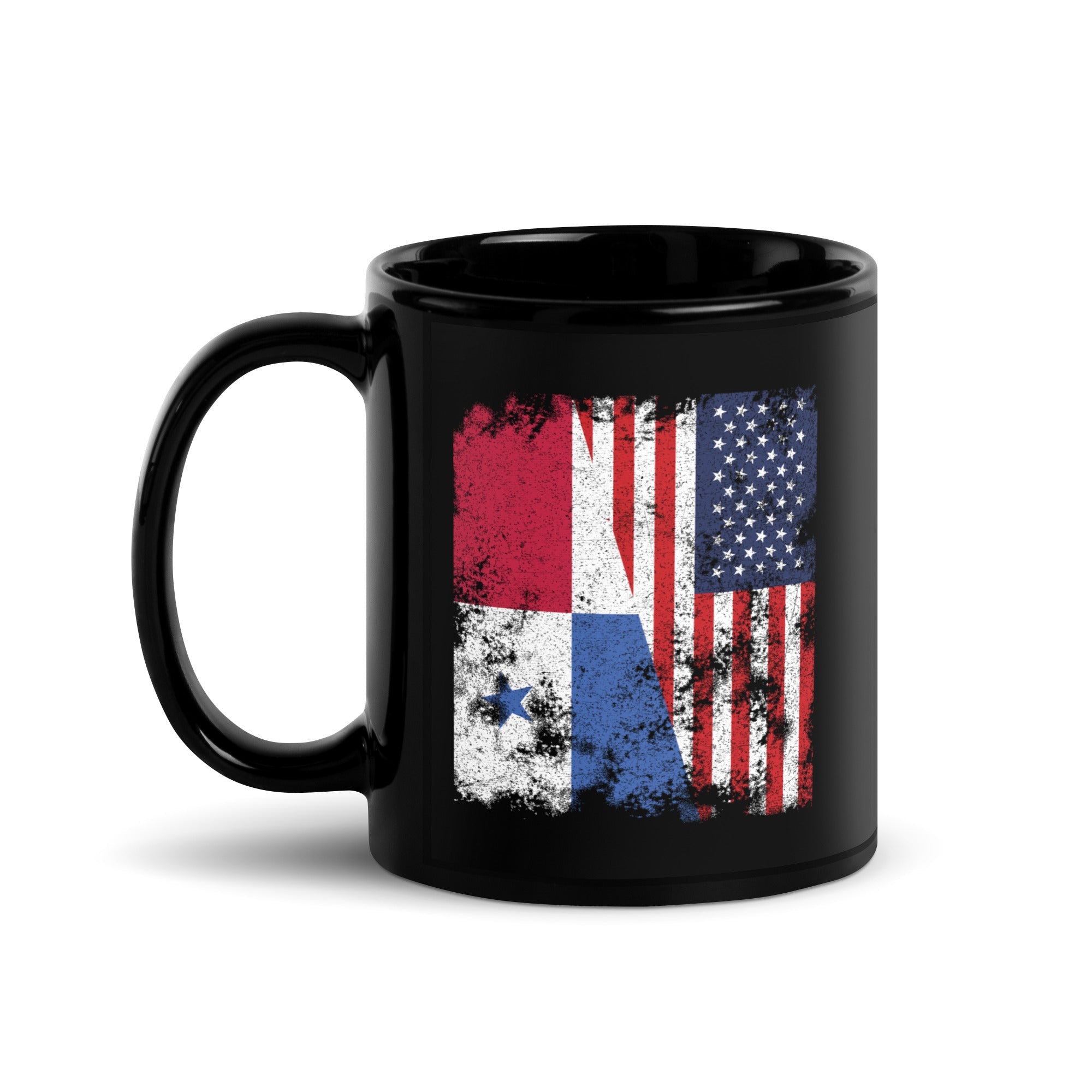 Panama USA Flag - Half American Mug