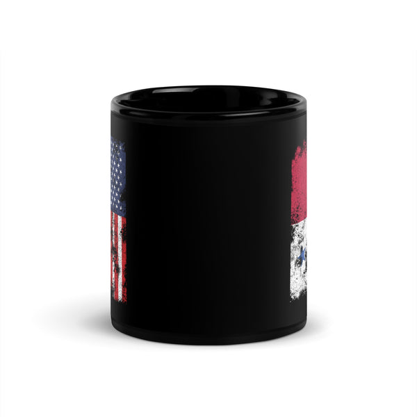 Panama USA Flag - Half American Mug