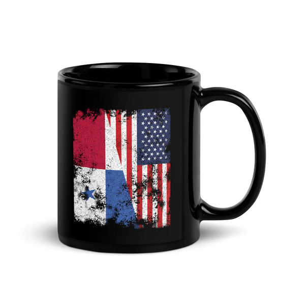 Panama USA Flag - Half American Mug