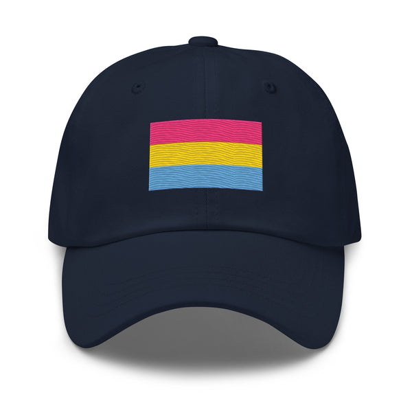 Pansexual Flag Cap - Adjustable Embroidered LGBT+ Dad Hat