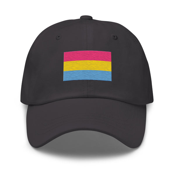 Pansexual Flag Cap - Adjustable Embroidered LGBT+ Dad Hat