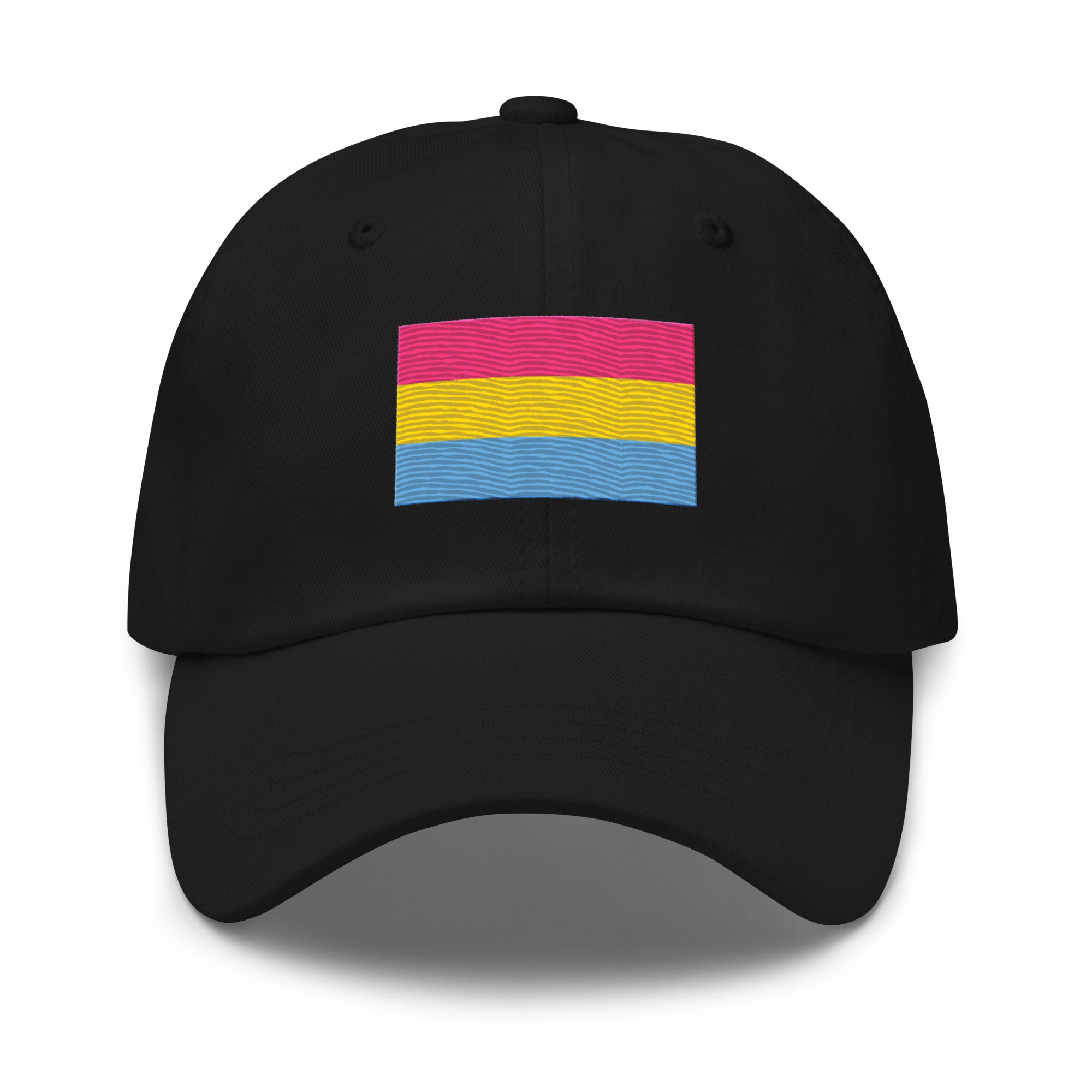Pansexual Flag Cap - Adjustable Embroidered LGBT+ Dad Hat