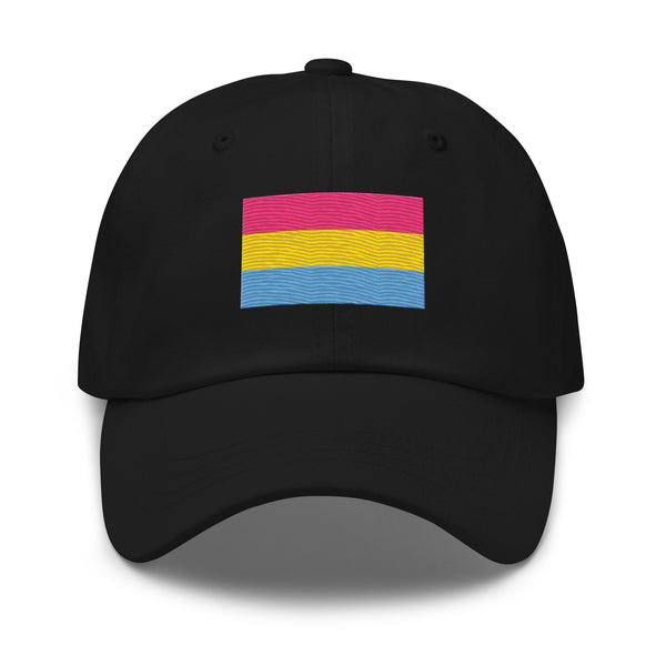 Pansexual Flag Cap - Adjustable Embroidered LGBT+ Dad Hat