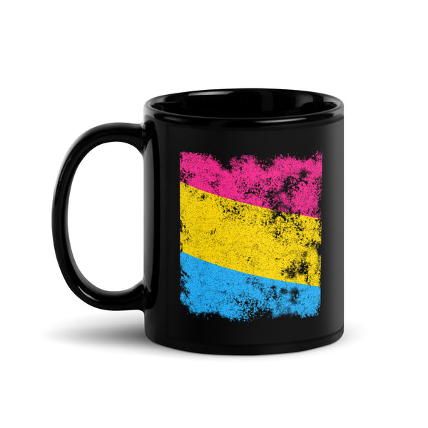 Pansexual Flag - Distressed LGBT+ Mug