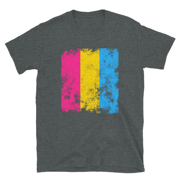 Pansexual Flag - Distressed LGBTQIA2S+ T-Shirt