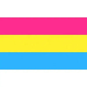 Pansexual Pride Flag - 90x150cm(3x5ft) - 60x90cm(2x3ft) - LGBTQIA2S+