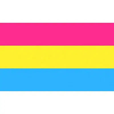 Pansexual Pride Flag - 90x150cm(3x5ft) - 60x90cm(2x3ft) - LGBTQIA2S+