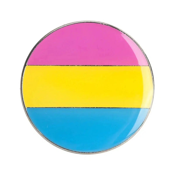 Pansexual Pride Flag Lapel Pins - LGBTQIA2S+ Enamel Pin Flag