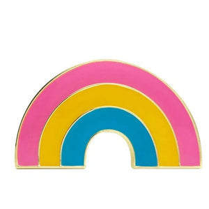 Pansexual Pride Flag Lapel Pins - LGBTQIA2S+ Enamel Pin Flag