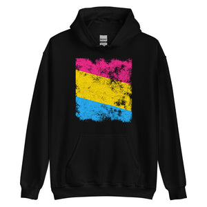 Pansexual Flag - Distressed LGBT+ Hoodie