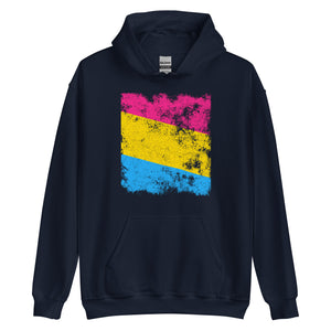Pansexual Flag - Distressed LGBT+ Hoodie