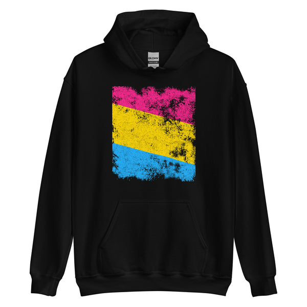 Pansexual Flag - Distressed LGBT+ Hoodie