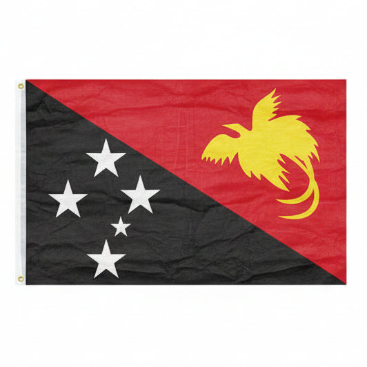 Papua New Guinea Flag - 90x150cm(3x5ft)