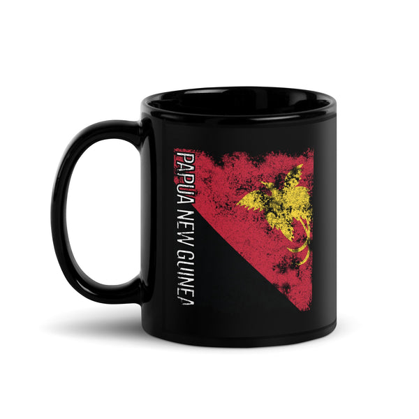 Papua New Guinea Flag - Distressed Flag Mug