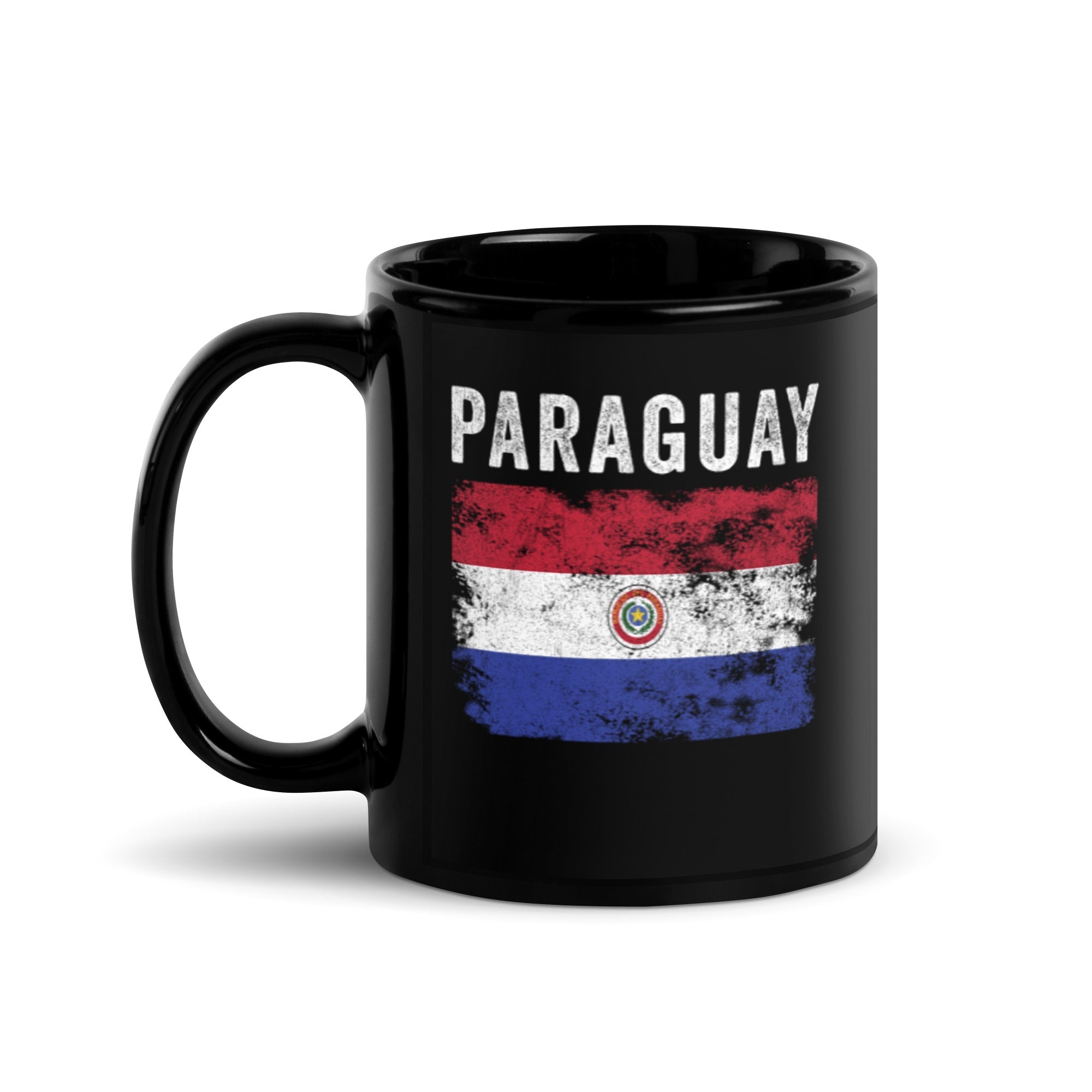 Paraguay Flag Distressed Paraguayan Flag Mug