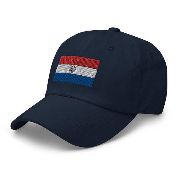 Paraguay Flag Cap - Adjustable Embroidered Dad Hat