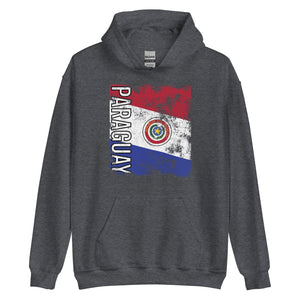 Paraguay Flag - Distressed Flag Hoodie