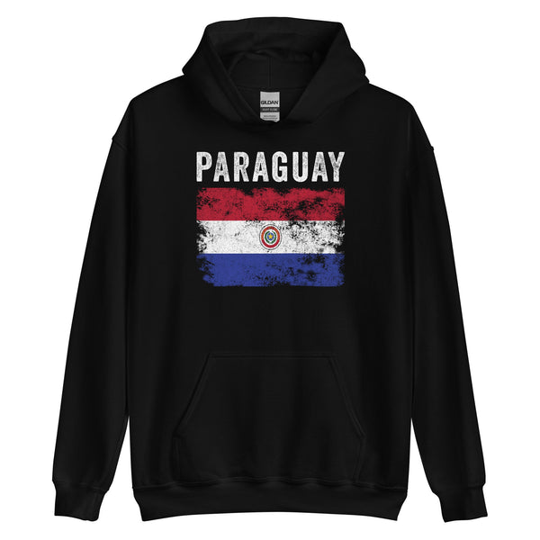 Paraguay Flag Distressed Paraguayan Flag Hoodie