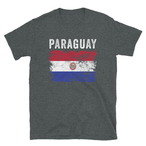 Paraguay Flag Distressed Paraguayan Flag T-Shirt