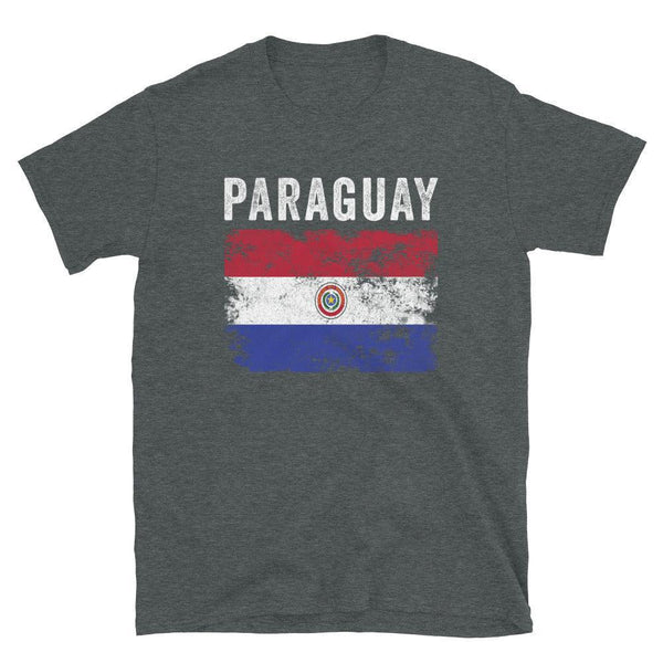 Paraguay Flag Distressed Paraguayan Flag T-Shirt