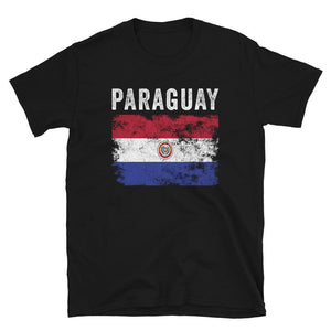 Paraguay Flag Distressed Paraguayan Flag T-Shirt