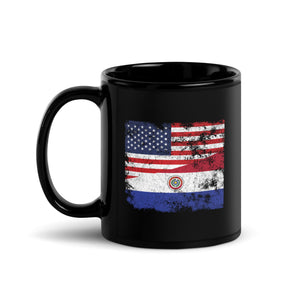 Paraguay USA Flag Mug