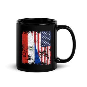 Paraguay USA Flag Mug