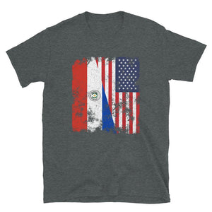 Paraguay USA Flag T-Shirt