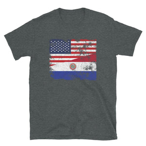 Paraguay USA Flag T-Shirt