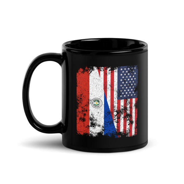 Paraguay USA Flag Mug