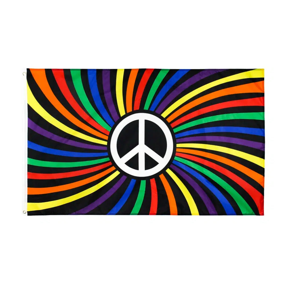 Peace Pride Flag - 90x150cm(3x5ft) - 60x90cm(2x3ft) - LGBTQIA2S+