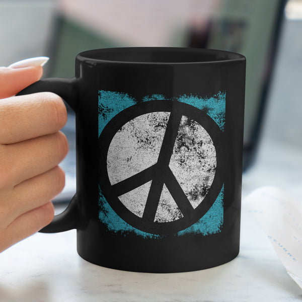 Peace Sign Flag Mug