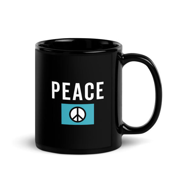 Peace Sign Flag Mug