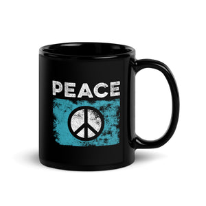 Peace Sign Flag Mug