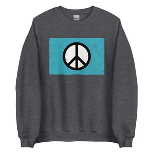 Peace Sign Flag Sweatshirt