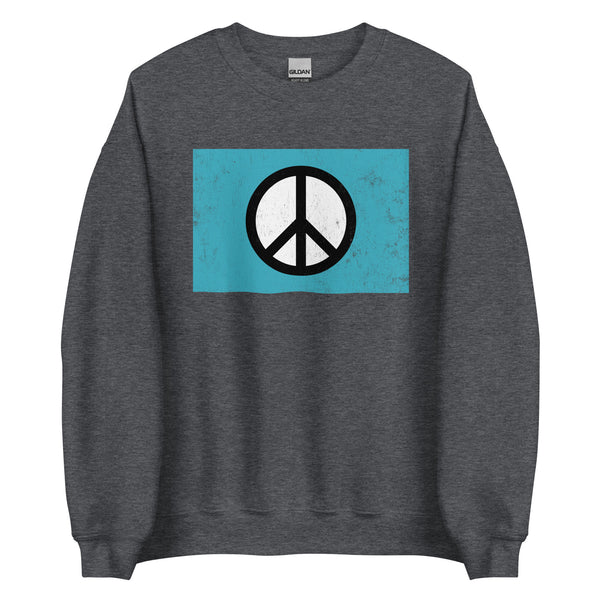 Peace Sign Flag Sweatshirt